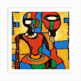 African Art #19 Art Print