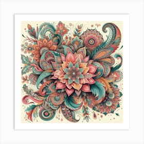 Paisley Art Print