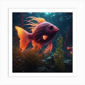 Underwater Fishes Art Print