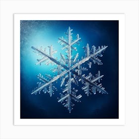 Snowflake Art Print