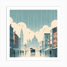 It's Rainy Day Art Print