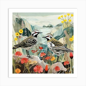 Bird In Nature Lark 3 Art Print