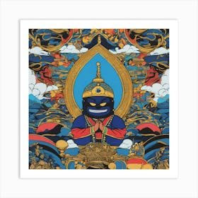 Tibetan Buddha Art Print