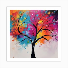 Acrylic Painting Art Print