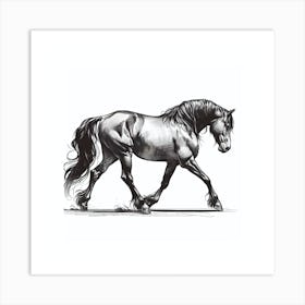 Horse Galloping 3 Art Print