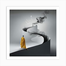 The Monk Art Print