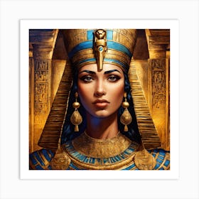 Egyptian Queen 2 Art Print