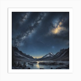 Milky Way Art Print