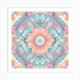 Floral Pattern 13 Art Print