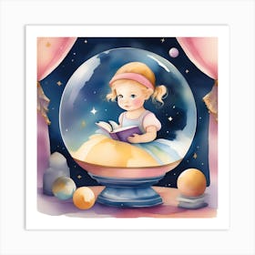 In The Crystal Ball Art Print
