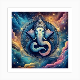 Ganesha 9 Art Print