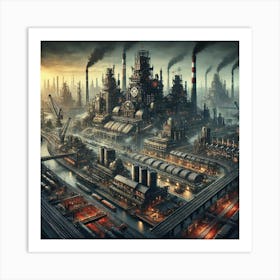 Iron Commonwealth Industrial Centers Art Print