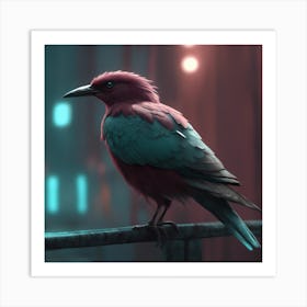 Bird In The City Art Print