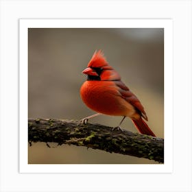 Cardinal Art Print