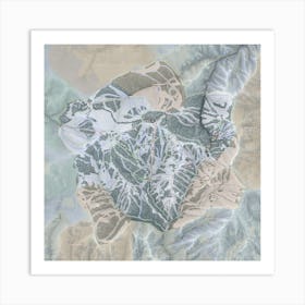 Powder Mountain Art Print