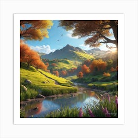 Savannah Valley Art Print