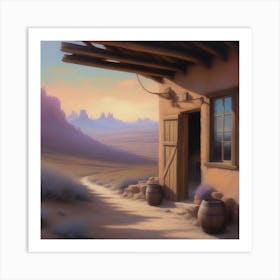 Southwestern House Art Print