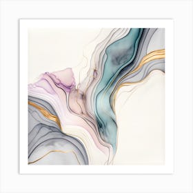 Arti Id Modern Alcohol Ink 2 Art Print