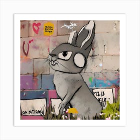 Street Animals8 Art Print