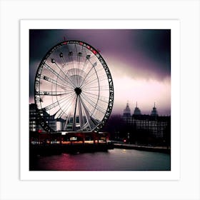 London Eye Art Print