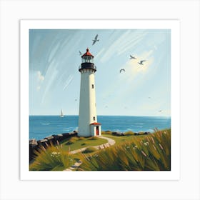 Lighthouse 38 Art Print