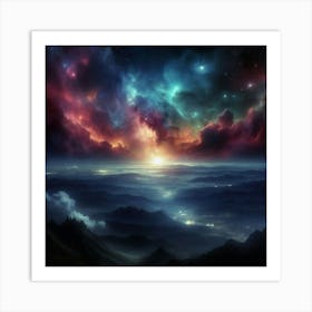 Nebula 123 Art Print