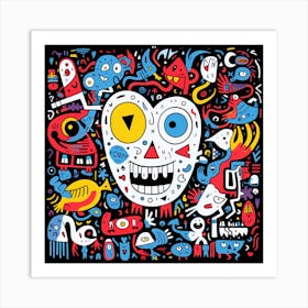 Doodle Art Art Print