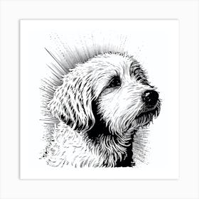 Golden Retriever Art Print