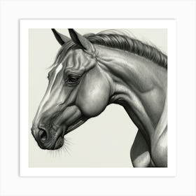 Horse'S Head 1 Art Print