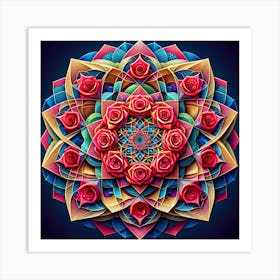 Mandala 115 Art Print