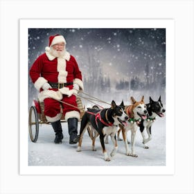 A Funny Christmas Image Of A Man Dressed 96j Wenrw2bew 8l1 Bza Uts2opeishwiji E9uo Eg Art Print