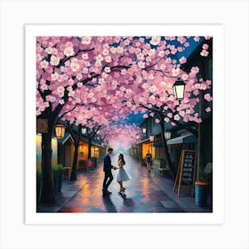 Cherry Blossoms 1 Art Print