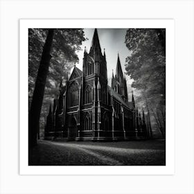 Gothic Church 4 Art Print