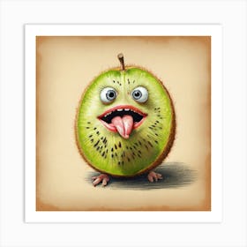 Kiwi Fruit 10 Art Print