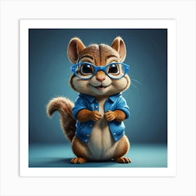 Alvin And The Chipmunks 26 Art Print