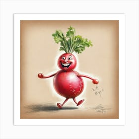 Beet! 3 Art Print