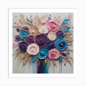 Vibrant Blooms Art Print