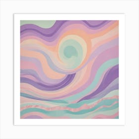 'Waves' Art Print