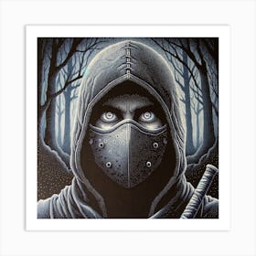 Ninja Art Print