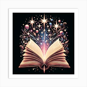 Book Of Magic 1 Art Print