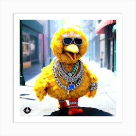 Birgbird Bling 2 Art Print