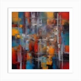 Abstract Painting 52 Art Print