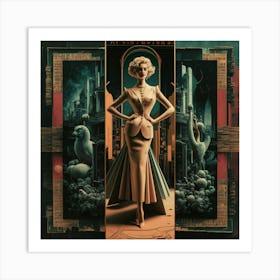 Lady Of The City Art Print