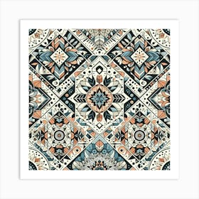 Seamless Pattern 3 Art Print