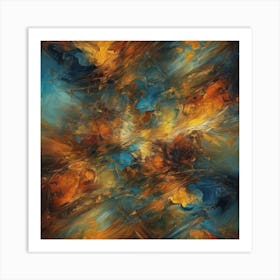 Abstract Painting 3 Art Print