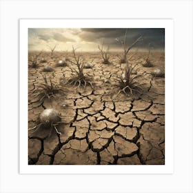 Dry Land 27 Art Print