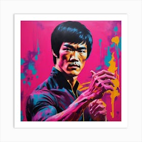 Bruce Lee 2 Art Print