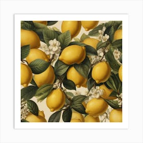 Default Default Vintage Lemons For Defferent Seasons Aestethic 1 Art Print