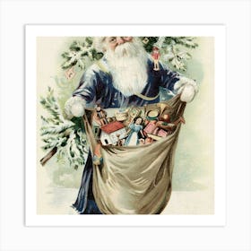 Vintage Christmas 4 Art Print