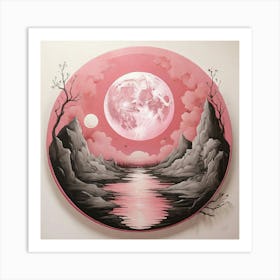  Pink Moon Art Print 1 Art Print